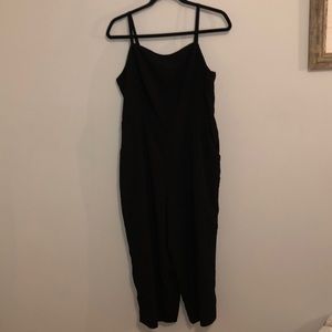 Old Navy Black Pant Jumpsuit With Pockets Size XL New Without Tag